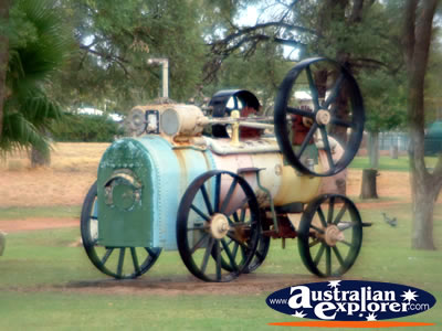 Charleville Park Steam Engine . . . VIEW ALL CHARLEVILLE PHOTOGRAPHS