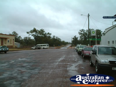 Cars parked on a Charleville Street . . . VIEW ALL CHARLEVILLE PHOTOGRAPHS