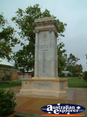 Charleville War Memorial . . . VIEW ALL CHARLEVILLE PHOTOGRAPHS