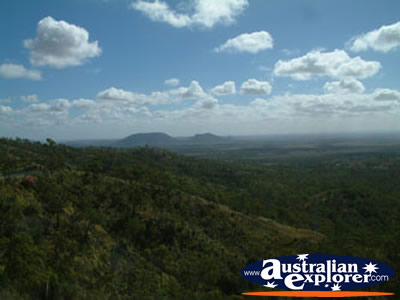 Mt Morgan View from the Road . . . CLICK TO VIEW ALL MT MORGAN POSTCARDS