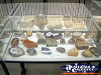 Glass Display at Hughenden Museum . . . CLICK TO ENLARGE