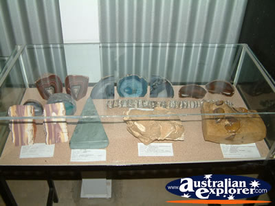 Hughenden Museum Glass Cabinet Display . . . CLICK TO VIEW ALL HUGHENDEN POSTCARDS