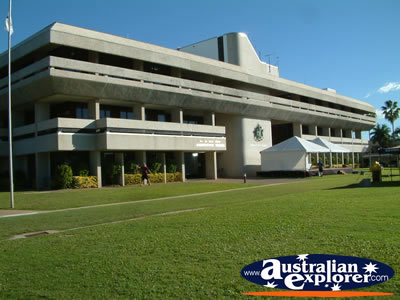 Mackay Council Building . . . CLICK TO VIEW ALL MACKAY POSTCARDS