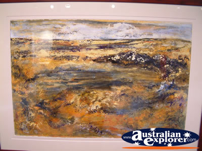 Winton Waltzing Matilda Centre Painted Wall Hanging . . . CLICK TO VIEW ALL WINTON POSTCARDS