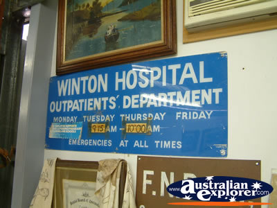 Winton Waltzing Matilda Centre Sign . . . CLICK TO VIEW ALL WINTON POSTCARDS