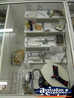 Winton Waltzing Matilda Centre Collectables in Glass Cabinet . . . CLICK TO ENLARGE