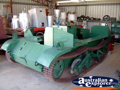 Winton Waltzing Matilda Centre Tank Display . . . CLICK TO VIEW ALL WINTON POSTCARDS