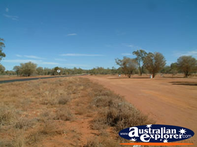 Road Between St George & Cunnamulla . . . CLICK TO VIEW ALL ST GEORGE POSTCARDS