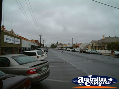 Charleville Street on a wet day . . . CLICK TO VIEW ALL CHARLEVILLE POSTCARDS