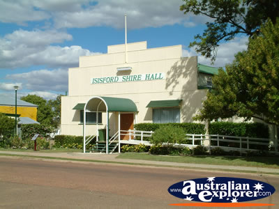 Isisford Shire Hall . . . CLICK TO VIEW ALL ISISFORD POSTCARDS