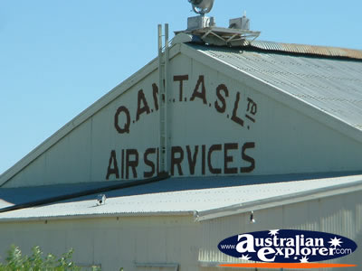Longreach Airport . . . CLICK TO VIEW ALL LONGREACH POSTCARDS