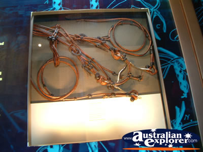 In Glass Display at Longreach Stockmans Hall of Fame . . . VIEW ALL LONGREACH PHOTOGRAPHS