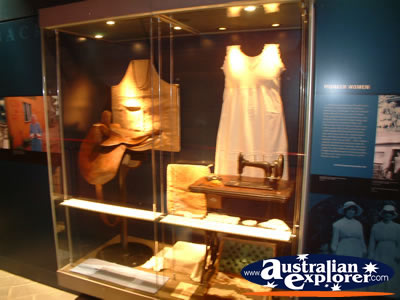 Longreach Stockmans Hall of Fame Sewinf Machine and Clothing . . . VIEW ALL LONGREACH PHOTOGRAPHS