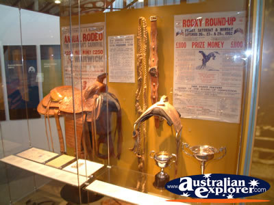 Horse Display at Stockmans Hall of Fame . . . VIEW ALL LONGREACH PHOTOGRAPHS