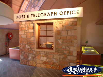Longreach Stockmans Hall of Fame Post and Telegraph Office . . . CLICK TO VIEW ALL LONGREACH POSTCARDS