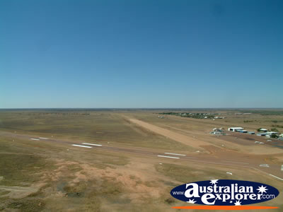 View of Longreach Seen from Helicopter . . . CLICK TO VIEW ALL LONGREACH POSTCARDS