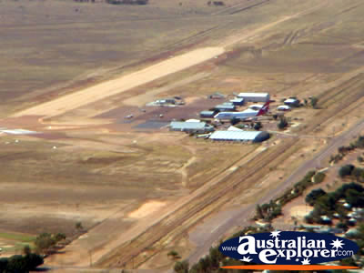 Longreach Scenery from Helicopter Airport . . . CLICK TO VIEW ALL LONGREACH POSTCARDS