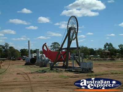 Blackwater Equipment in Park . . . CLICK TO VIEW ALL BLACKWATER POSTCARDS