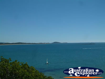 View of Mackay Beach . . . CLICK TO VIEW ALL MACKAY POSTCARDS