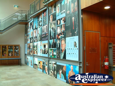 Toowoomba inside Town Hall . . . CLICK TO VIEW ALL TOOWOOMBA POSTCARDS