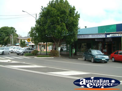 Maleny Street and Shops . . . CLICK TO VIEW ALL MALENY POSTCARDS