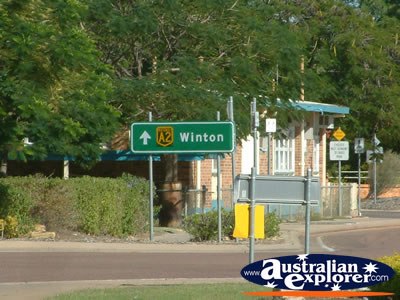 Longreach Road Sign . . . CLICK TO VIEW ALL LONGREACH POSTCARDS
