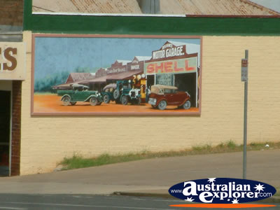 Crows Nest Mural . . . CLICK TO VIEW ALL CROWS NEST POSTCARDS