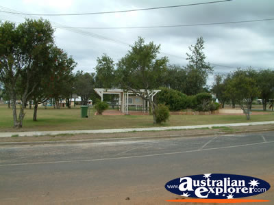 Crows Nest Park from the Street . . . CLICK TO VIEW ALL CROWS NEST POSTCARDS