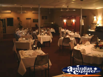 Inside at Hervey Bay Urangan Motel Pier Restaurant . . . VIEW ALL HERVEY BAY PHOTOGRAPHS