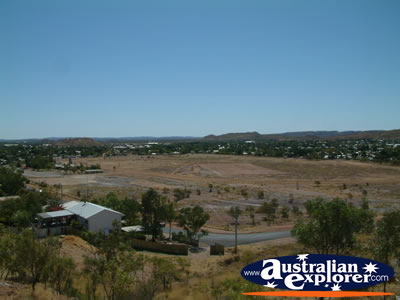 Lookout over Mt Isa . . . CLICK TO VIEW ALL MT ISA POSTCARDS