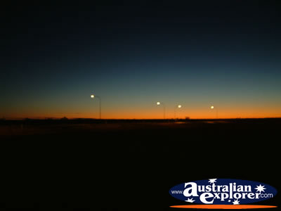 Camooweal Sunset . . . CLICK TO VIEW ALL CAMOOWEAL POSTCARDS