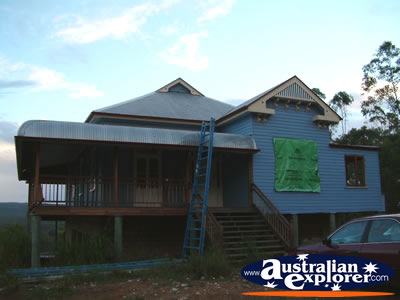 Gympie Gate Blue Building . . . VIEW ALL GYMPIE PHOTOGRAPHS