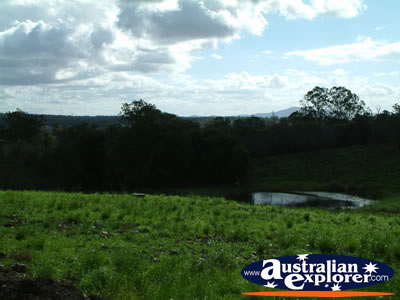 Gympie Gate Hilltop View . . . CLICK TO VIEW ALL GYMPIE POSTCARDS