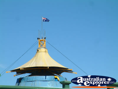 Barcaldine Flag Over Workers Heritage Centre . . . VIEW ALL BARCALDINE PHOTOGRAPHS