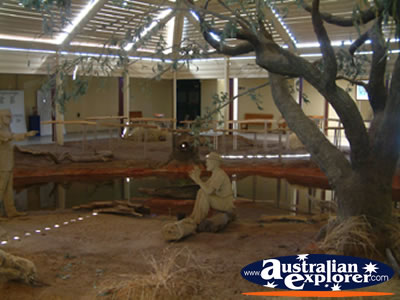 Inside Winton Waltzing Matilda Centre . . . CLICK TO VIEW ALL WINTON POSTCARDS