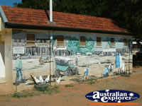 Alpha Mural Township Scene . . . CLICK TO ENLARGE