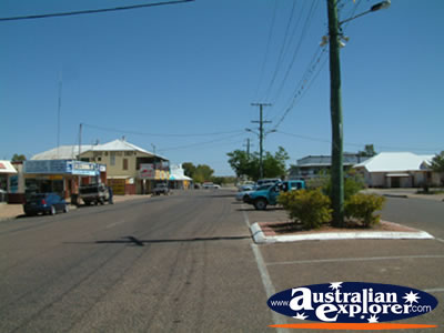 Cloncurry Main Street . . . CLICK TO VIEW ALL CLONCURRY POSTCARDS