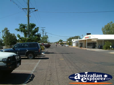 Main Street in Cloncurry . . . CLICK TO VIEW ALL CLONCURRY POSTCARDS