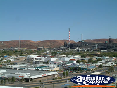 Mt Isa from Lookout . . . CLICK TO VIEW ALL MT ISA POSTCARDS