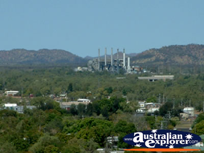 View of Mt Isa from Lookout . . . CLICK TO VIEW ALL MT ISA POSTCARDS