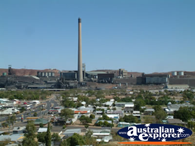 Mt Isa City View from Lookout . . . CLICK TO VIEW ALL MT ISA POSTCARDS