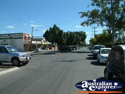 Emerald Street in Queensland . . . CLICK TO VIEW ALL EMERALD POSTCARDS