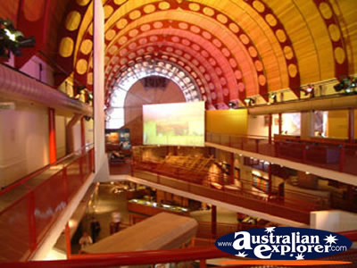 Longreach Stockmans Hall of Fame Inside View . . . CLICK TO VIEW ALL LONGREACH POSTCARDS