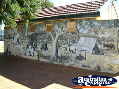 Alpha Mural . . . CLICK TO VIEW ALL ALPHA POSTCARDS