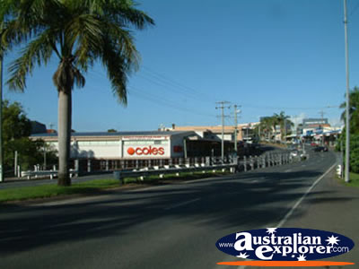 Nambour Street and Shops . . . CLICK TO VIEW ALL NAMBOUR POSTCARDS