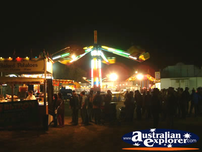 Springsure Show Foos Stall and Ride . . . CLICK TO VIEW ALL SPRINGSURE POSTCARDS