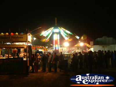 Show in Springsure at Night . . . VIEW ALL SPRINGSURE PHOTOGRAPHS
