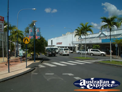 Shops Down Innisfail Street . . . CLICK TO VIEW ALL INNISFAIL POSTCARDS