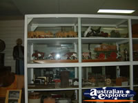 Shelf Display at Miles Historical Village . . . CLICK TO ENLARGE