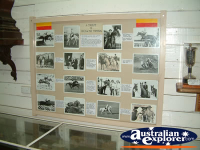 Miles Historical Village Information Wall . . . CLICK TO VIEW ALL MILES POSTCARDS